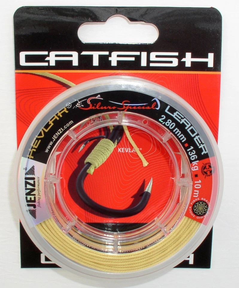 Kevlar-Leader 82kg + 136kg, Assist-Leader, Welsvorfach, Catfish-Leader, Vorfach - Bild 1 von 1