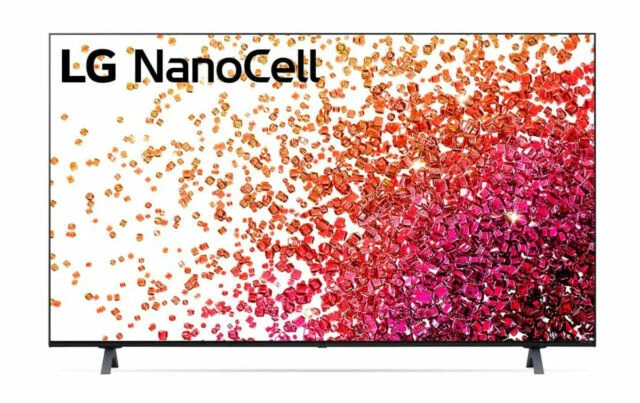 LG 50NANO756PR 50" 4K NanoCell Smart TV - Black - Image 1 of 1