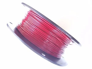 Cavo in corda metallica rivestito in vinile ROSSO, 1/16 - 3/32, 7x7, bobina da 500 piedi - Foto 1 di 1