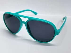 Occhiali da sole Dude montatura plastica perfetta color verde acqua con lenti grigie Trick-Shot Team Youtube - Foto 1 di 10
