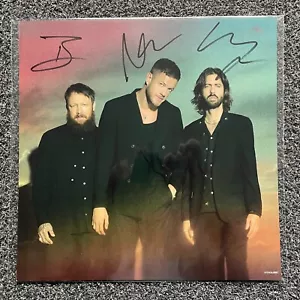 Imagine Dragons LOOM UK Exclusive Signed Autographed 12" Print Brand New Sealed - Picture 1 of 2