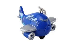 jetBlue Airlines Jet Airplane Keychain with Sounds & Lights - Picture 1 of 3