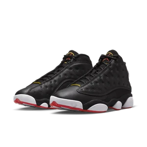 Zapatos de baloncesto Air Jordan 13 retro para hombre negros/verdaderos rojos-blancos 414571-062 - Imagen 1 de 8