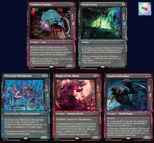 Magic TCG - Secret Lair - Showcase: Duskmourn - Rainbow Foil Edition SEALED SET - Picture 1 of 3