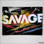 Savage Club Unleash The Beast Advert Postcard (P513)