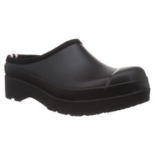 Hunter Mens Shoes Original Play Clog Casual Slip-On Closed-Toe Clog Rubber
