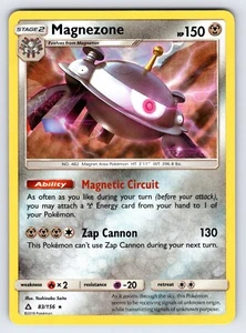 Magnezone 83/156 2018 S&M Ultra Prism Pokemon Card Nintendo Holo Rare - Nm - Foto 1 di 2