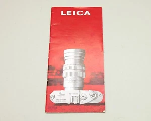 Leitz Leica original Prospekt Leica aus dem Jahr 1965 mit 31 Seiten - Bild 1 von 3