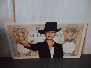 Difícil de Encontrar Billete Promocional 1000 Francs Romy Schneider 1980" El - Imagen 1 de 9