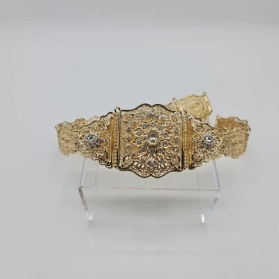 ✨ Eleganter Metallgürtel, Caftan, Takchita, Schmuck, Takschita GOLD NEU ✨ - Bild 1 von 4