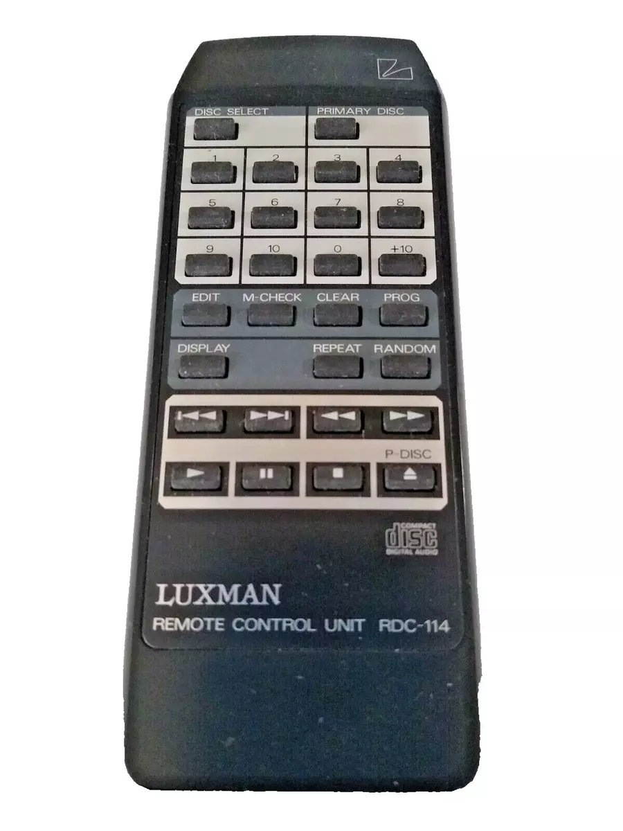 Luxman TV, Video & Home Audio Remote Controls for sale - eBay