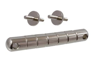 Allparts GB-2565 Gretsch-style Solid Brass Bar Bridge - Picture 1 of 3