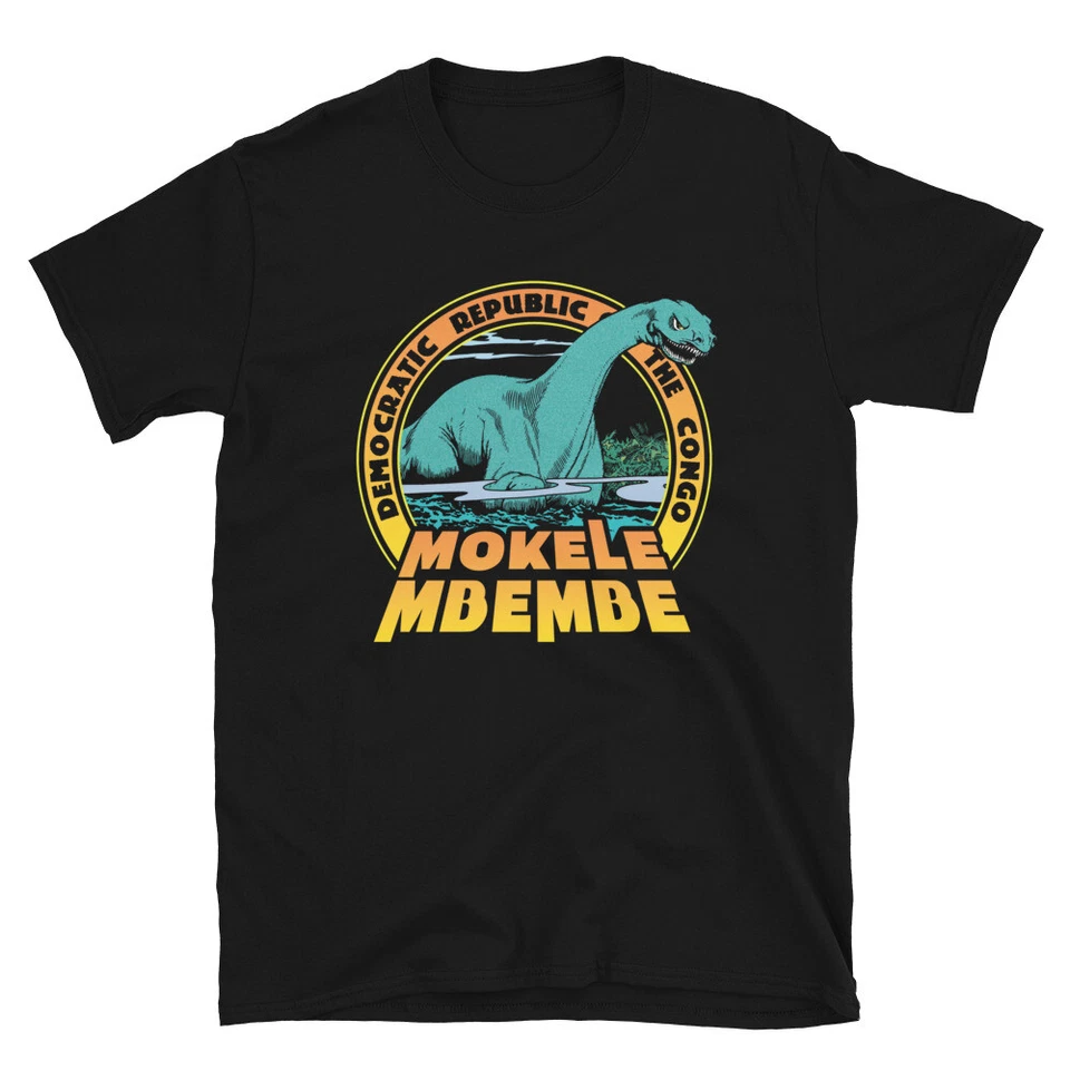 Camiseta Mokele Mbembe (Congo 'Dinosaur' Creature) (Negro) Foto 1 de 1
