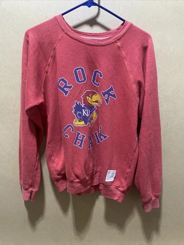 Rock Chalk  Jayhawks sweatshirt X-small Cover