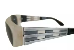 NEU Vintage 1993 Damen Versace Sonnenbrille Versus E41 klar/silberfarben Rahmen, Sammler - Bild 1 von 10
