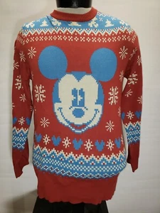 DISNEY Mickey Mens medium M winter/UGLY-CHRISTMAS Sweater - Bild 1 von 3