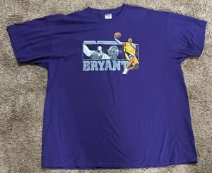 Maglietta Vintage 2008 NBA Los Angeles Lakers Basketball Kobe Bryant NBA MVP 2XL - Foto 1 di 3