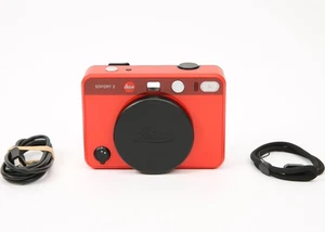 Leica SOFORT 2 Instant Camera (Red) 4.9MP, 1/5" CMOS sensor, 2.4mm f/2 Lens - Picture 1 of 9