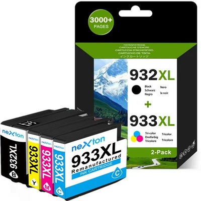 Cartridges for HP 932XL 933XL Officejet 6100 6600 6700 7110 7510 7600 7610 7612 - Image 1 of 4