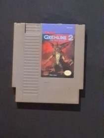Gremlins 2 the New Batch Nintendo NES 1990 Authentic Game with Slipcover