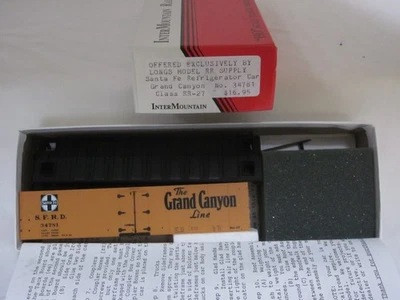 InterMountain/LONGS  ATSF RR-27 Reefer  "GRAND CANYON" #34781   NIB - Image 1 of 3
