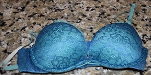 Cosmopolitan Teal Bra Size 34B - Picture 1 of 3