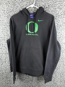 Nike Oregon Ducks Hoodie Women's L Long Sleeve Pullover Hoodie Black - Picture 1 of 13
