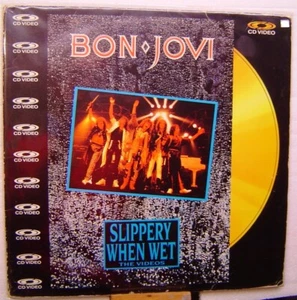 BON JOVI / LASER DISC / SLIPPERY WHEN WET - Picture 1 of 1