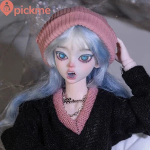 Bambola 1/4 BJD palla giunto bambola resina occhio vento neutro bambina set completo regalo Natale - Foto 1 di 5