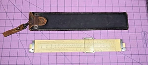 Vintage Keuffel Esser KE Slide Rule 4081-3 Log Duplex DeciTrig with Case - Picture 1 of 12