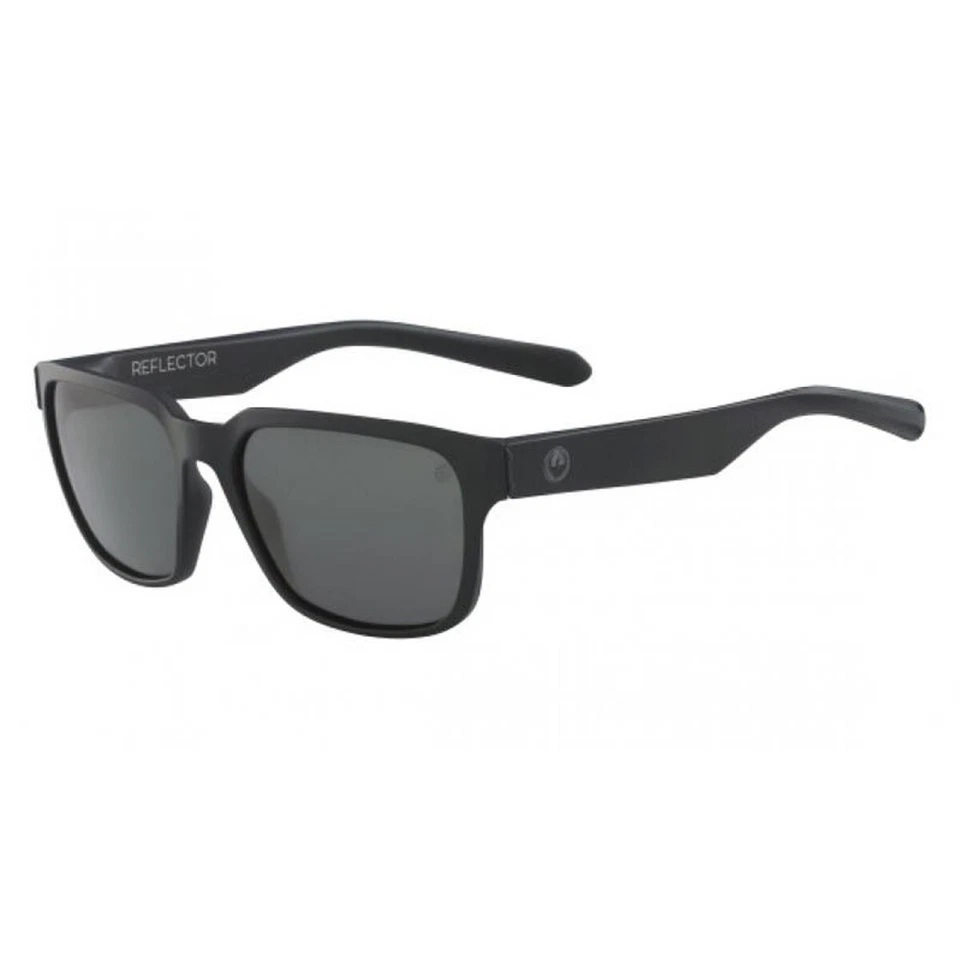 Dragon Reflector Sunglasses - Matte Black - Smoke Polarized - Image 1 of 1
