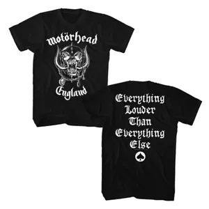 Motorhead England Everything Louder Than Everything Else Herren T-Shirt - Bild 1 von 9
