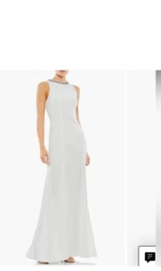 Ieena for Mac Duggal ABENDKLEID MIT PERLEN AM KRAGEN GRÖSSE 8 358 $ - Bild 1 von 6