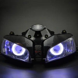 For Honda CBR600RR 03-06 White Angel Blue Devil HID Projector Headlight Assembly - Picture 1 of 8