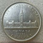 1939 CANADA 🇨🇦 Silver One 1 DOLLAR Coin, "Royal Visit" GEORGE VI, Free S/H.