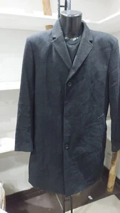 HUGO BOSS MANTEL WOLLMISCHUNG gebraucht Herren Man grau Gr. 54 PGC363PI - Bild 1 von 6