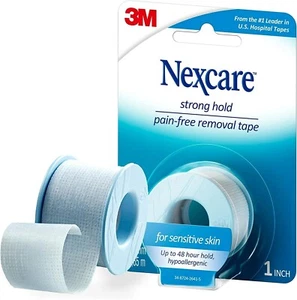 Nexcare Sensitive Skin Tape 1 inch 1 Each By Nexcare - Picture 1 of 14