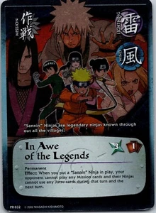 2002 Promo Naruto PR032 In Awe of the Legends Shonen Jump Free Shipping! - Picture 1 of 2