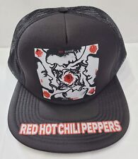 Classic Rock 70s 80s Colors Red  Blood Rhcp Trucker 5Panel Adjustable 