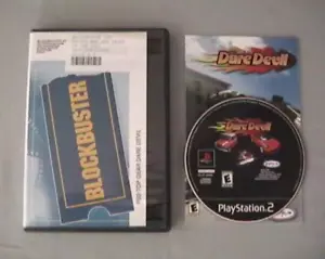 TOP GEAR DARE DEVIL SONY PLAYSTATION 2 PS2 GAME w/ MANUAL AND BLOCKBUSTER CASE! - Picture 1 of 5
