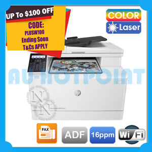 HP LaserJet M181FW 4in1 Color Laser Wireless Printer+ADF FREE UPGRADE to M183fw