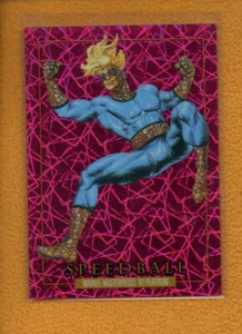 Speedball 2024 SkyBox Marvel Masterpieces ’92 Platinum Pink Laser #88 /992 - Picture 1 of 2