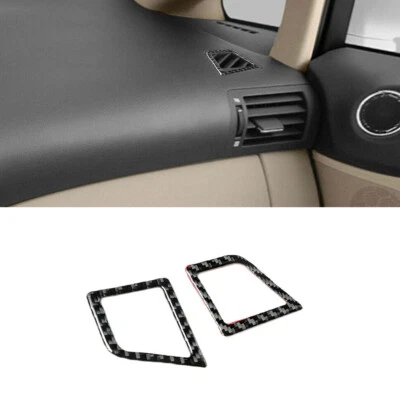 Cubierta de salida de aire del tablero de instrumentos de fibra de carbono para Lexus RX350 RX450H 2010-2012 Foto 1 de 4