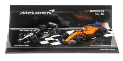Set Minardi Mclaren Canada 2001-18 Fernando Alonso Minichamp 1:43, Ed. Lim. 300 - Image 1 of 3
