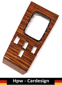 CONSOLA DE CAMBIOS TABLERO MERCEDES W123 ZEBRANO MADERA WOOD NUEVO NR.7 - Imagen 1 de 3