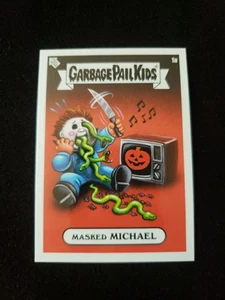 2024 Topps Garbage Pail Kids Horror-Ible 1a MASKED MICHAEL Meyers Halloween GPK - Picture 1 of 8