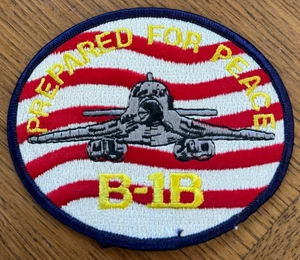 Prepared For Peace Rockwell B-1B Lancer Bomber USAF "Prepared for Peace" Patch - Bild 1 von 3