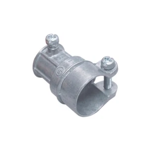 Sigma Electric 49281 Silver Die-Cast Zinc EMT/Flex Combination Coupling 3/4 in. - Picture 1 of 1