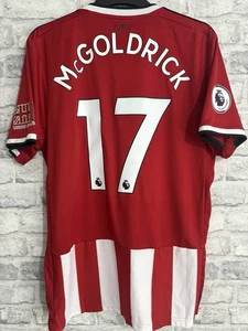 Sheffield United Football Shirt Retro Classic McGoldrick Adidas Soccer Blades - Picture 1 of 8