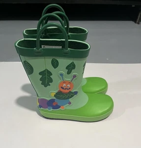 Cat & Jack Toddler Kesi Rainboots Green Size 12 - Picture 1 of 6